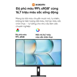 Màn hình máy tính Xiaomi Monitor A24i 2026 ELA6416EU - Màn hình 23.8 inch Full HD - Tấm nền IPS - Độ sáng 300 nits
