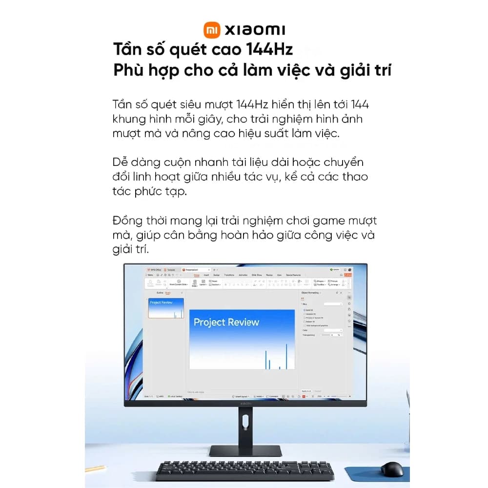 Màn hình máy tính Xiaomi Monitor A24i 2026 ELA6416EU - Màn hình 23.8 inch Full HD - Tấm nền IPS - Độ sáng 300 nits - 2