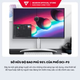 Màn hình LG 27UP850K-W 27 inch IPS 4K HDR USBC PD 90W Chuyên Đồ họa