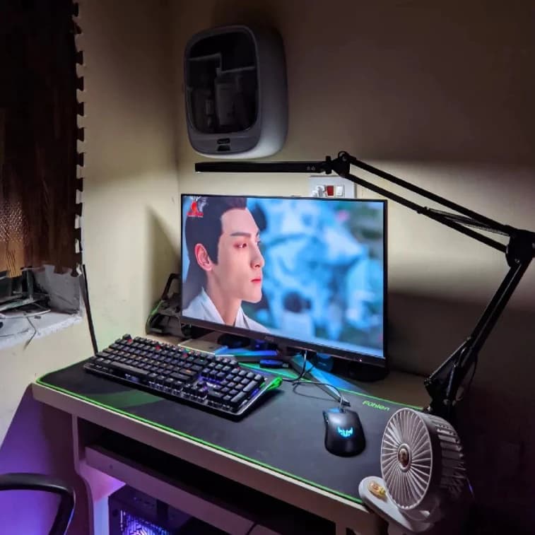 Đèn bàn LED gập điều chỉnh cánh tay dài đa năng, Đèn bàn USB chiếu sáng 10 mức độ bảo vệ mắt ,có thể gấp gọn xoay chỉnh