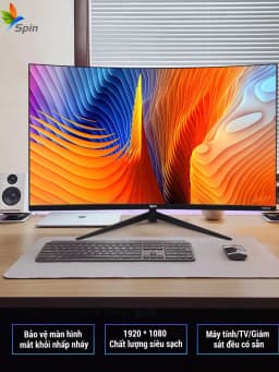 Màn hình cong Spin 24/27/32 inch Full HD 2K LED 100/165/180Hz Chuyên dùng chơi game