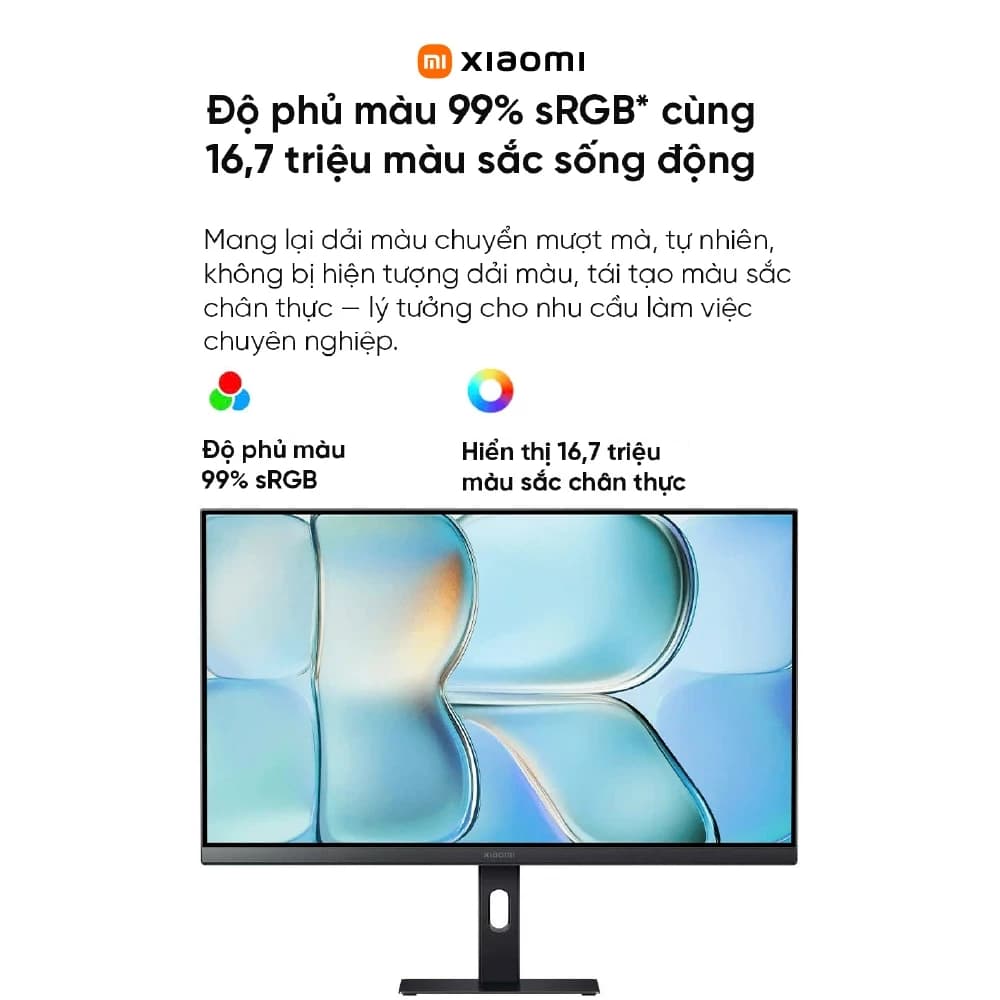 Màn hình máy tính Xiaomi Monitor A24i 2026 ELA6416EU - Màn hình 23.8 inch Full HD - Tấm nền IPS - Độ sáng 300 nits